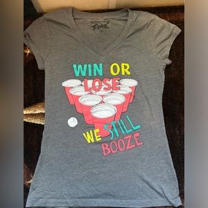 Beer pong tshirt